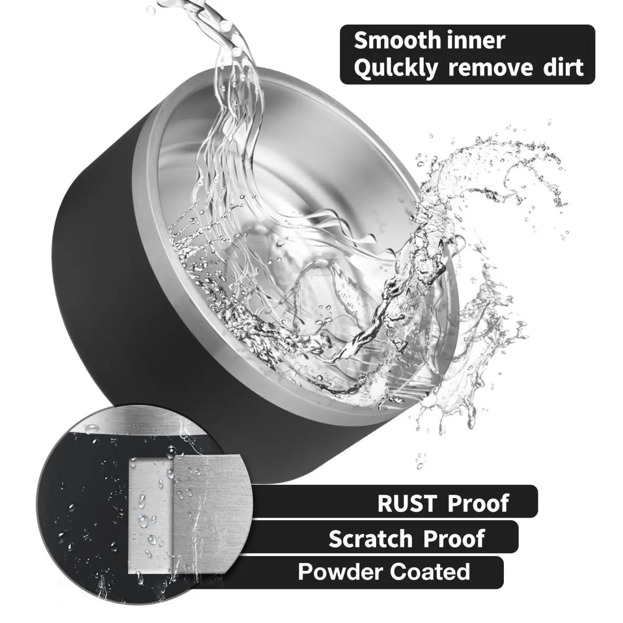 Easy to Clean Pet Bowl