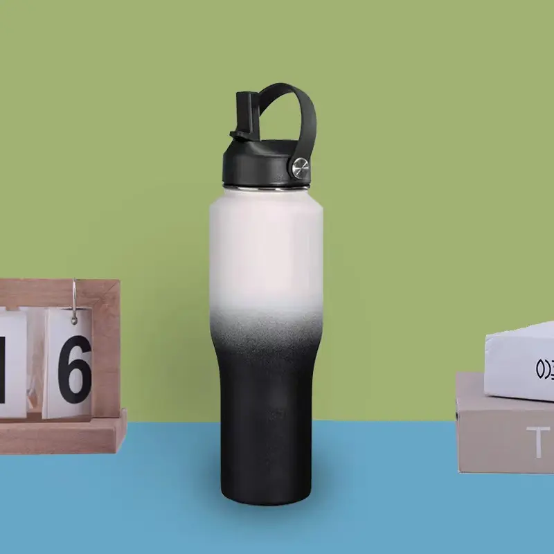 Wholesale 32oz Stainless Steel Insulated Water Flask with Straw Lid Manufacturer, Suppliers