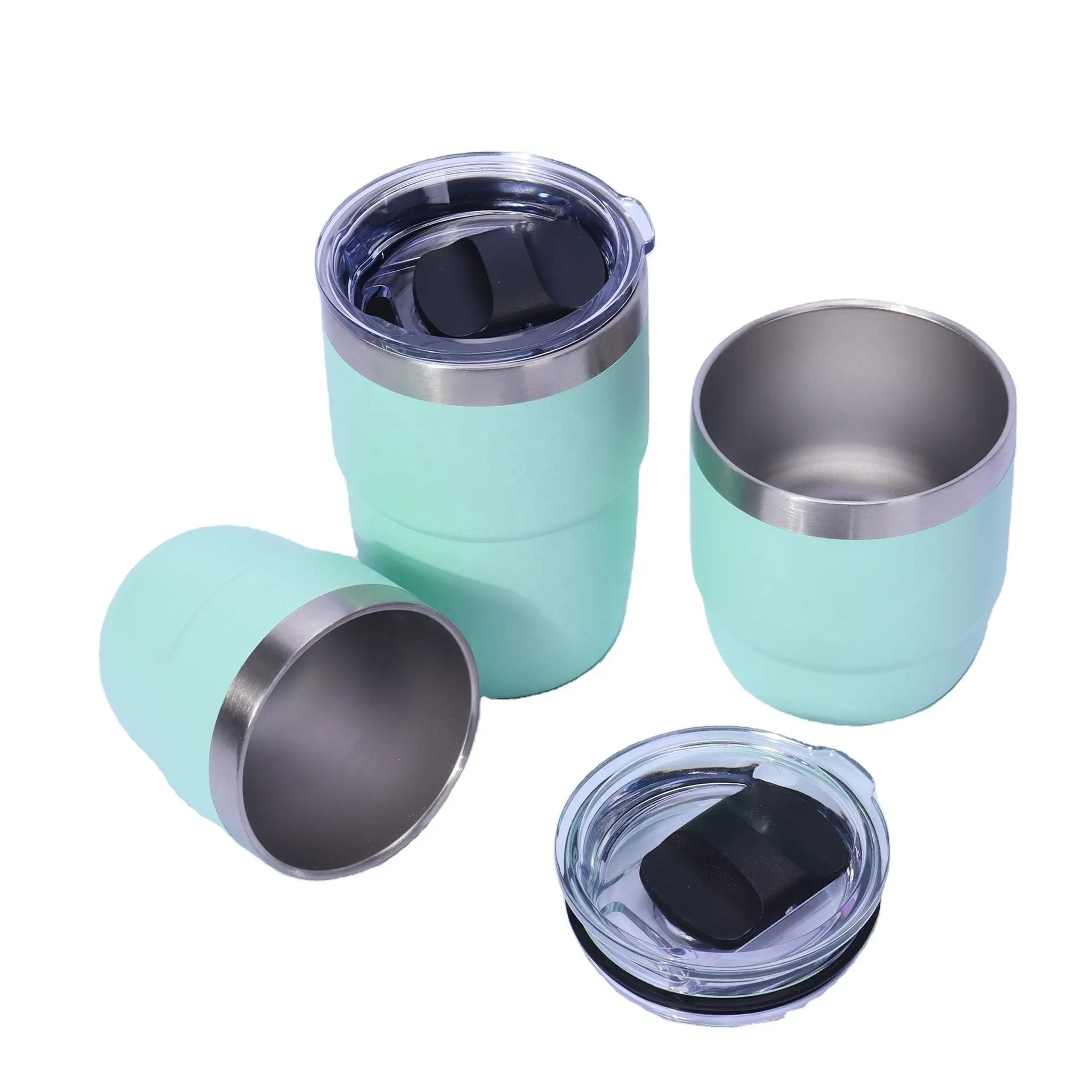 China Mini 4/6/8oz Vacuum Insulated Stainless Steel Coffee Mug with Magnetic Lid Tumbler Manufacturer, Supplier
