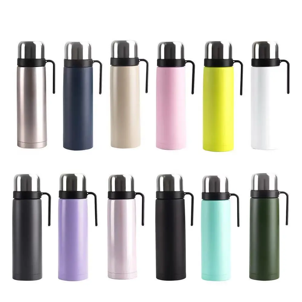 China Outdoor 1L Stainless Steel Vacuum Insulated Water Bottle Yerba Mate Tea Cup with Straw Suppliers, Factories