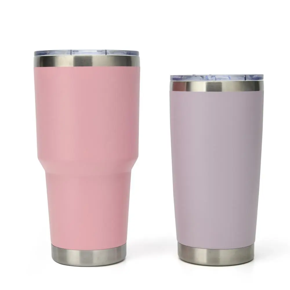 China Ceramic-Lined Insulated Stainless Steel Travel Tumbler with Lid for Hot and Cold Drinks Supplier, Factory