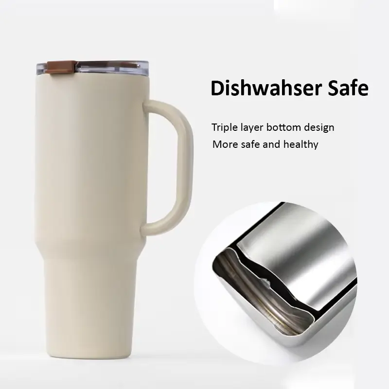 Cream Whisper Insulated Tumbler