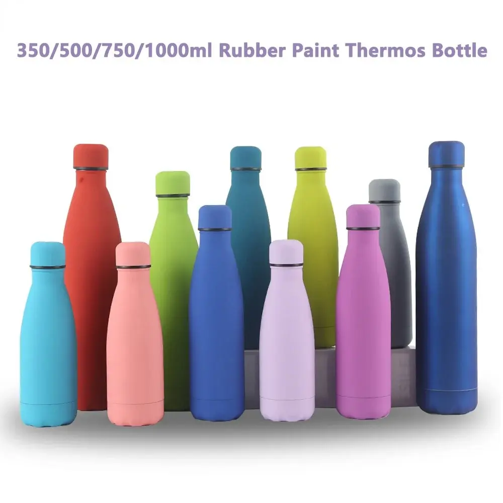 Wholesale 350ml 500ml 750ml 1000ml Vacuum Flask Stainless Steel Cola Shape Water Bottle Manufacturer, Supplier