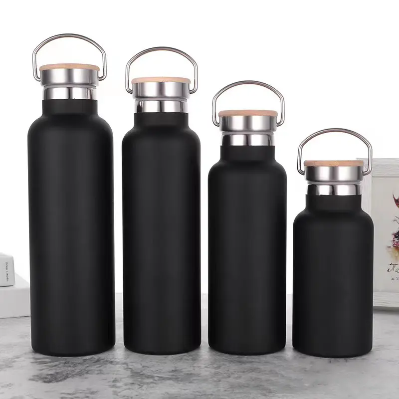 China Powder Coated Drinking Sports Insulated Thermos Bottle with Lid Factories, Factory