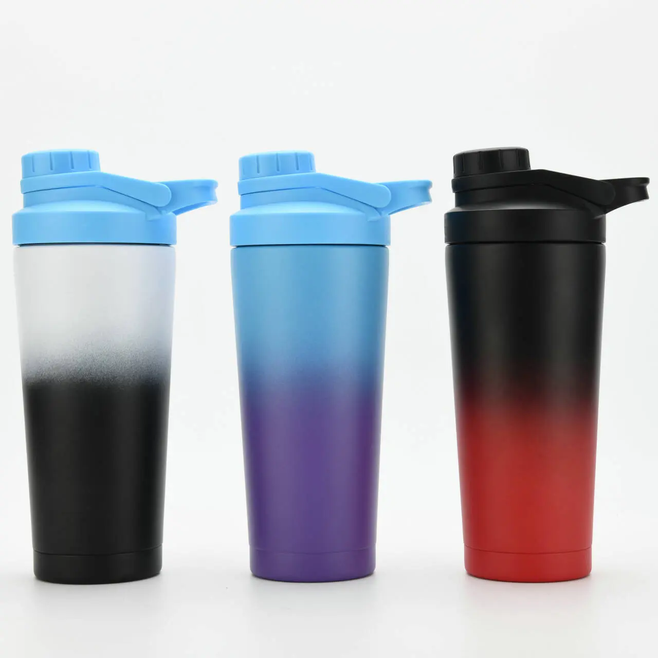 China Double Wall Stainless Steel 24oz Insulated Shakers Bottles Cup for Protein Mixes Suppliers, Factories