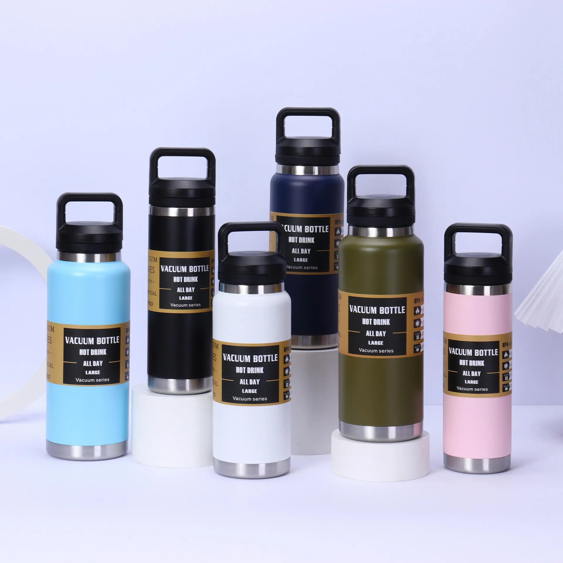 Wholesale Stainless Steel Vacuum Drink Bottle Thermal for Leak Proof Travel Gym Sports Flask Suppliers, Factory