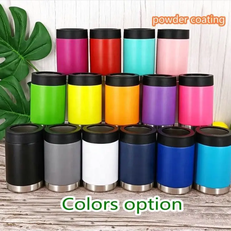 China Double Wall Stainless Steel Vacuum Insulated Can and Bottle cooler Suppliers, Factories