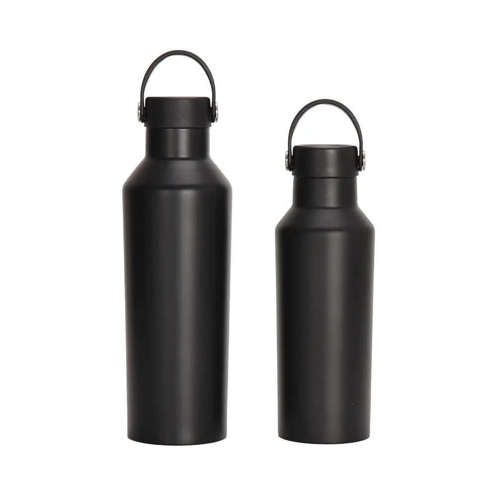 Wholesale New Arrival 500ml/750ml Stainless Steel Vacuum Insulated Thermos Sports Water Bottle with Handle Supplier, Factories