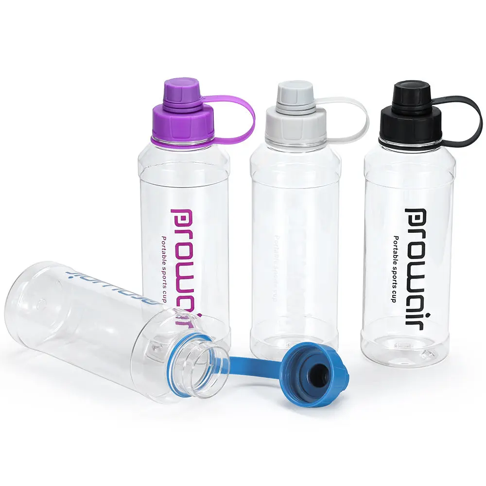China Motivational Clear Water Bottle Coated PP and Plastic Material with Straw for Outdoor Camping Direct Drinking Factories, Factory