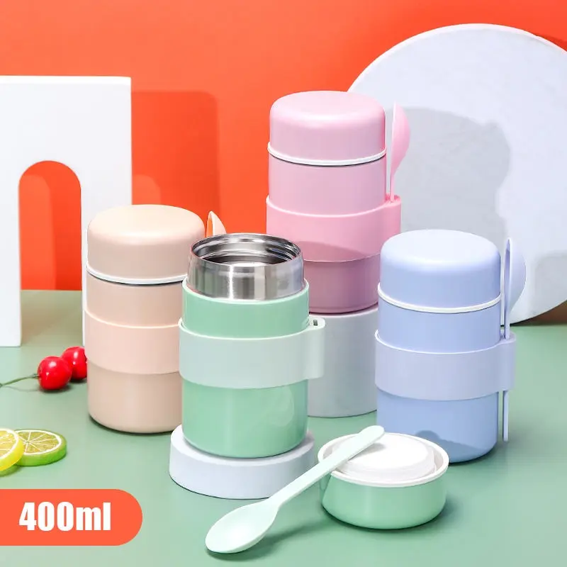 Wholesale Fashionable 304 Stainless Steel Vacuum Insulated Portable Kids Lunch Box Suppliers, Factory