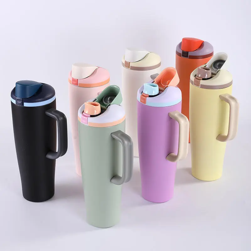 China Owala Stainless Steel 40oz Tumbler with Handle and Freesip Lid for Travel Manufacturers, Factory