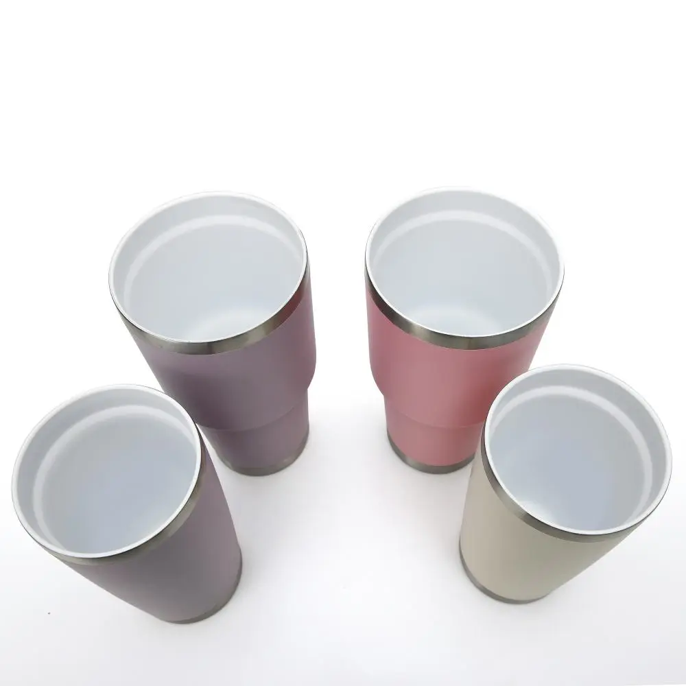China Ceramic-Lined Insulated Stainless Steel Travel Tumbler with Lid for Hot and Cold Drinks Supplier, Factory