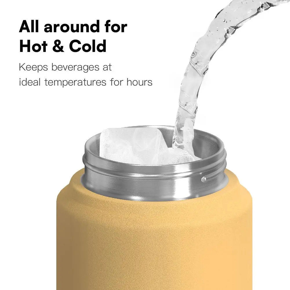 Stainless Steel Sports Thermos Vacuum Insulated