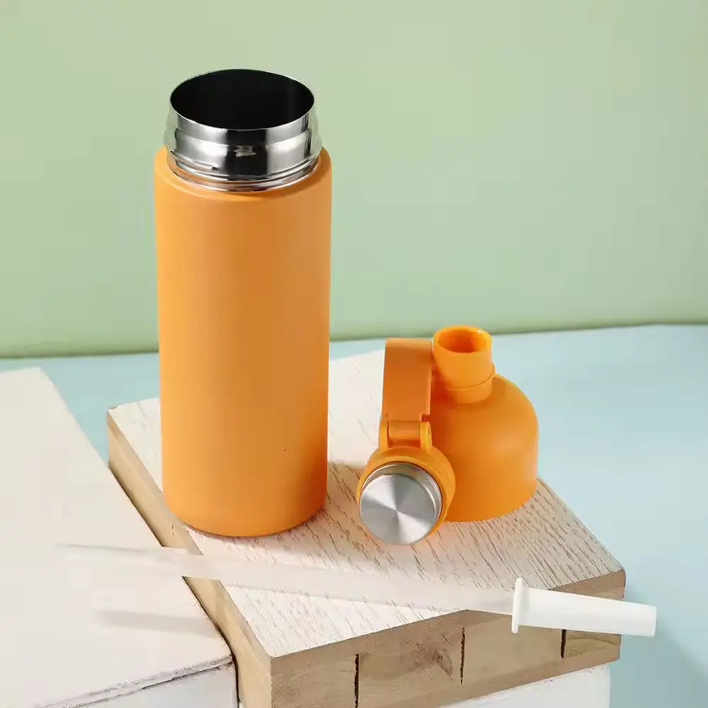 China 500ml Double-Walled Vacuum Insulated Stainless Steel Water Bottle with Sip Lid Supplier, Factory
