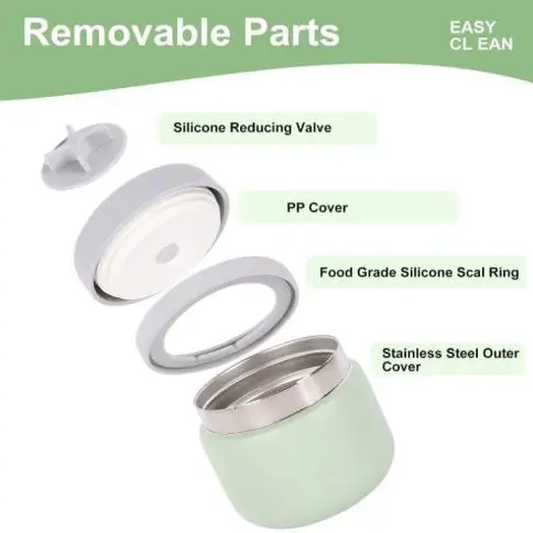 Easy-Clean Lunch Jar