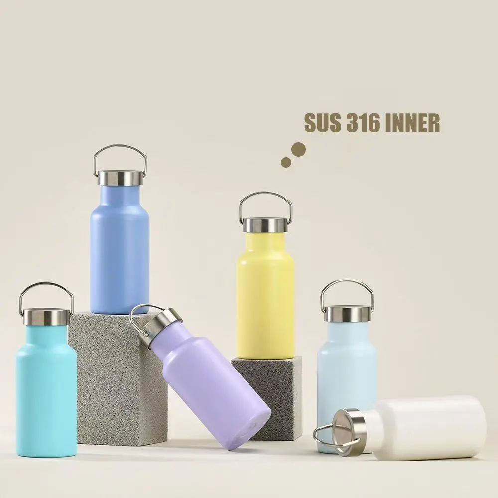 Wholesale  Portable Outdoor 350ML Double Stainless Steel Sports Kettle Insulated Flask Manufacturers, Factories