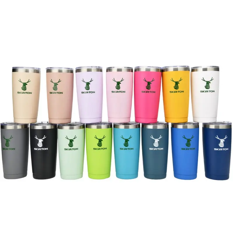 Wholesale 20 oz Stainless Steel Vacuum Insulated Tumbler Custom Logo Insulated Car Mug Manufacturers, Factory