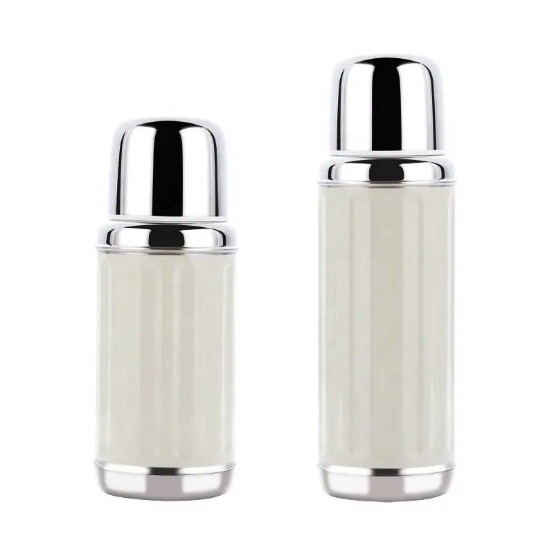 China Double Wall Vacuum Insulated Stainless Steel Termos Flask with Strap Termos Mug Manufacturers, Factories