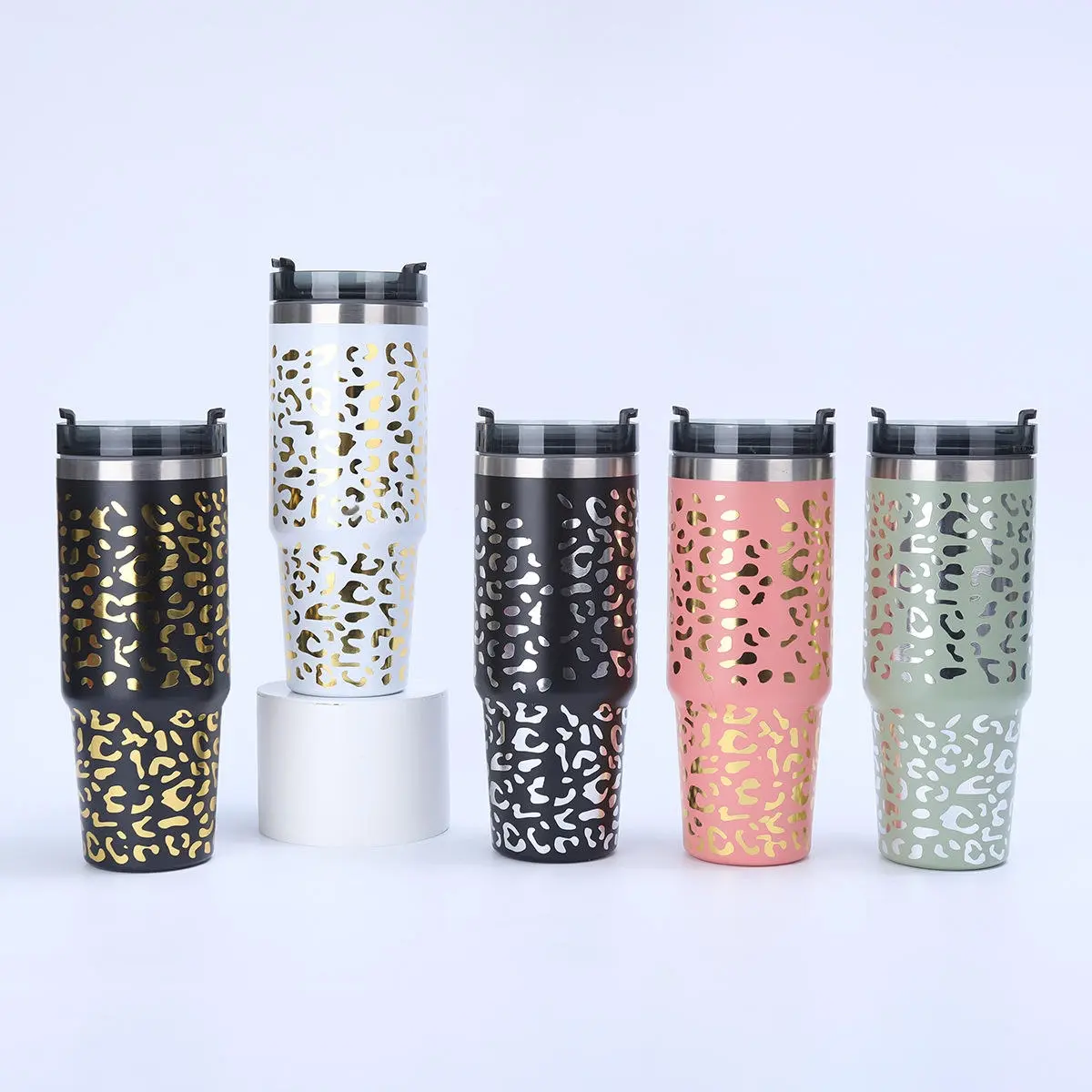 Leopard Print Tumbler