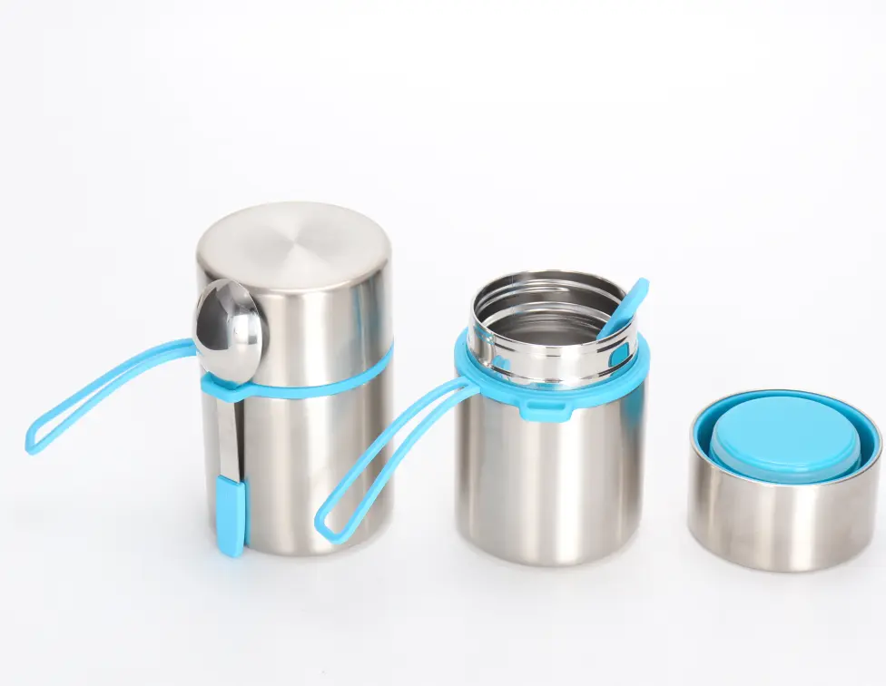 China High Quality Stainless Steel Thermal Food Jar Warmer BPA-Free Vacuum Lunch Box  Foldable Design Manufacturers, Suppliers