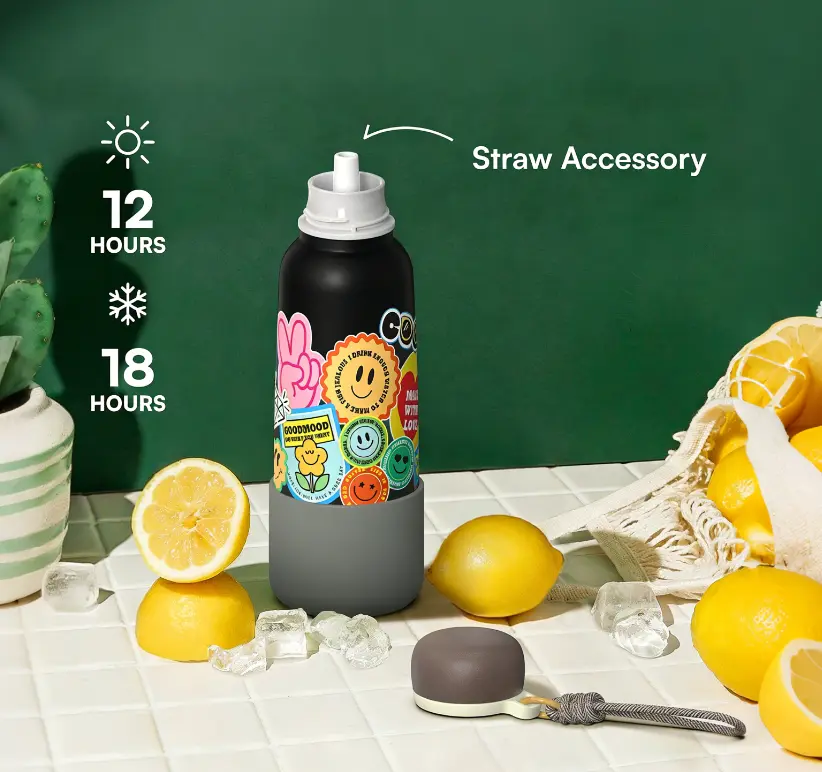 Wholesale Eco Friendly Insulated Drink Water Bottle with Customized Logo and Lid Manufacturers, Factory