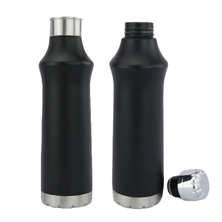 Wholesale Custom Logo 500ml Double Wall Insulated Stainless Steel Water Bottle Powder Coated Durable Manufacturers, Manufacturer