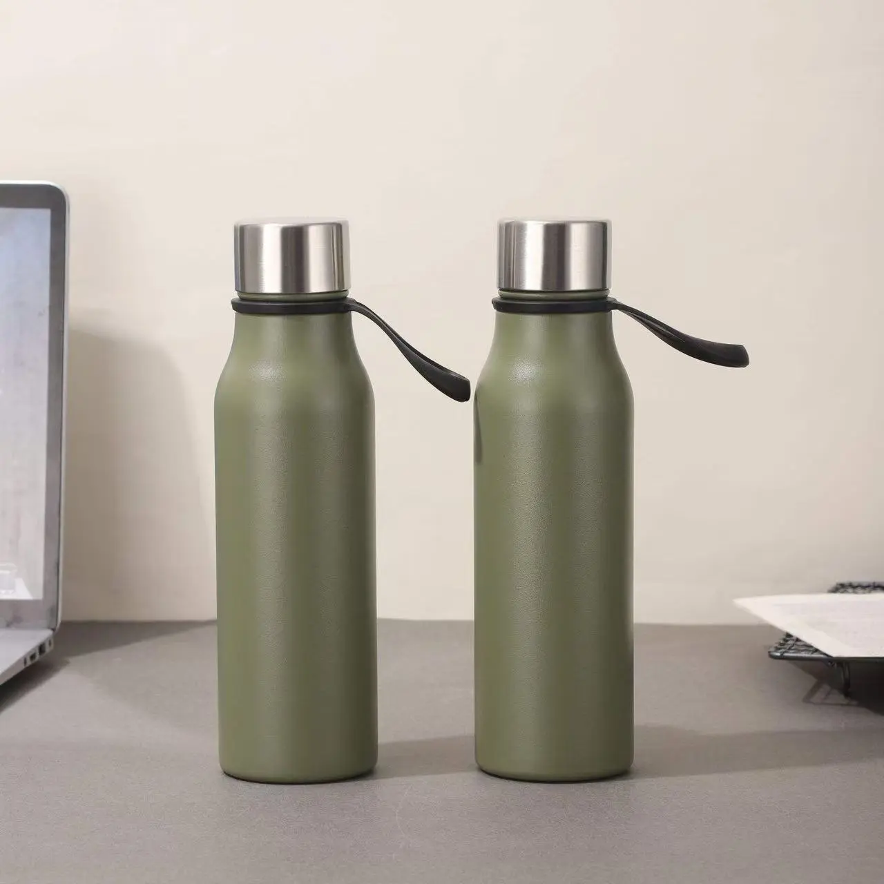 China Double Wall Insulated Water Bottles Small Mouth Stainless Steel Water Bottles Supplier, Factory