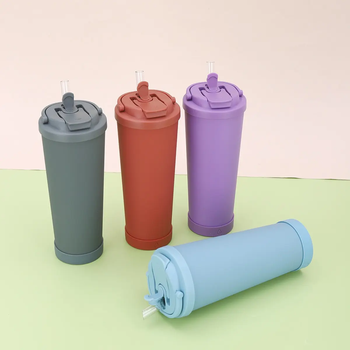 Wholesale Ceramic Inner 830ml Double-wall Insulated Travel Mug with Handle Suppliers, Factories