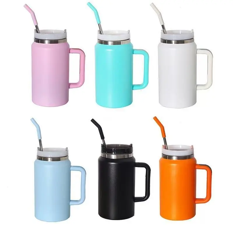 Wholesale Large Capacity 50OZ/64OZ Stainless Steel 304 Double Wall Sports Vacuum Flask Supplier, Factory