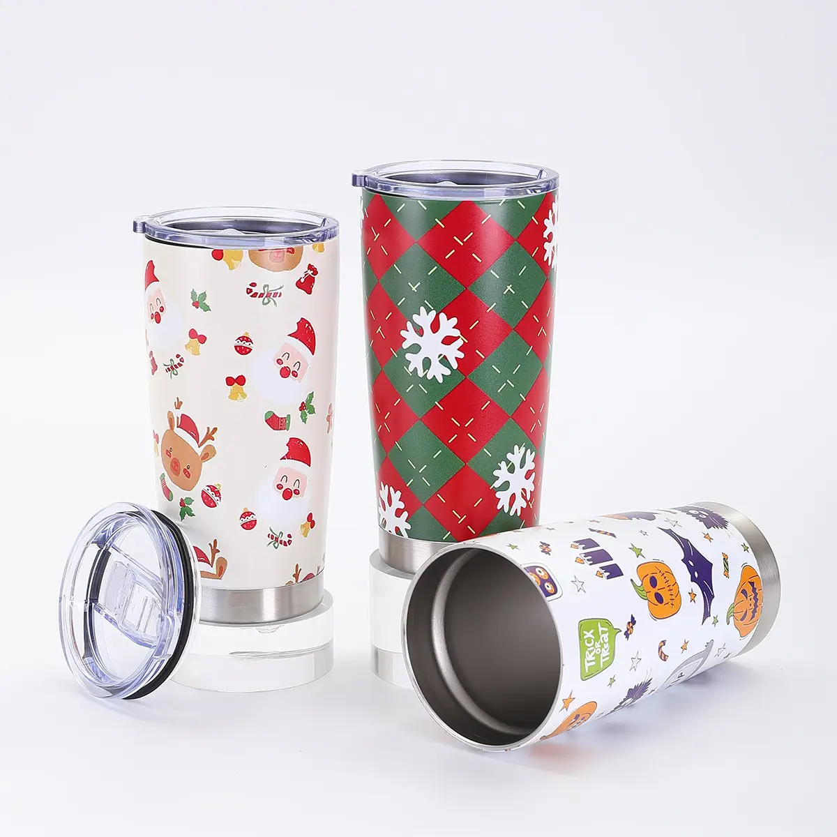 Wholesale Custom 20oz Personalized Vacuum Insulated Stainless Steel Travel Tumbler with Lid Manufacturers, Suppliers