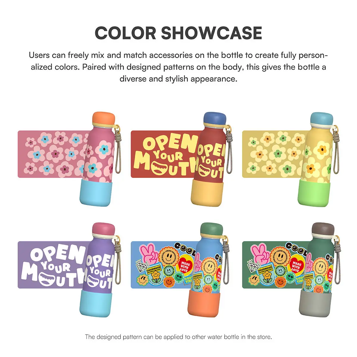 Wholesale Eco Friendly Insulated Drink Water Bottle with Customized Logo and Lid Manufacturers, Factory