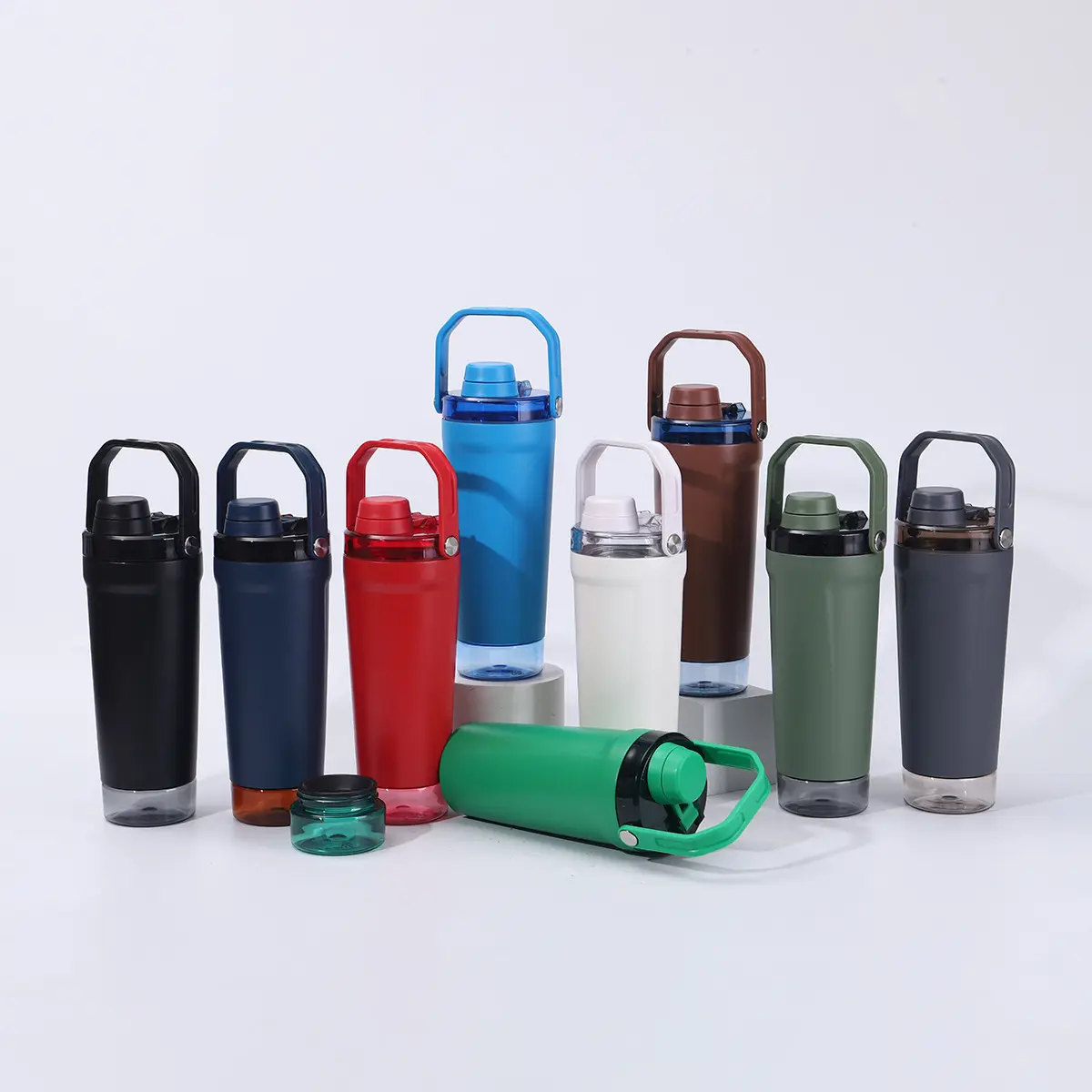 China Stainless Steel 20oz Active Gym Protein Shaker Water Bottle for Sports Suppliers, Factory