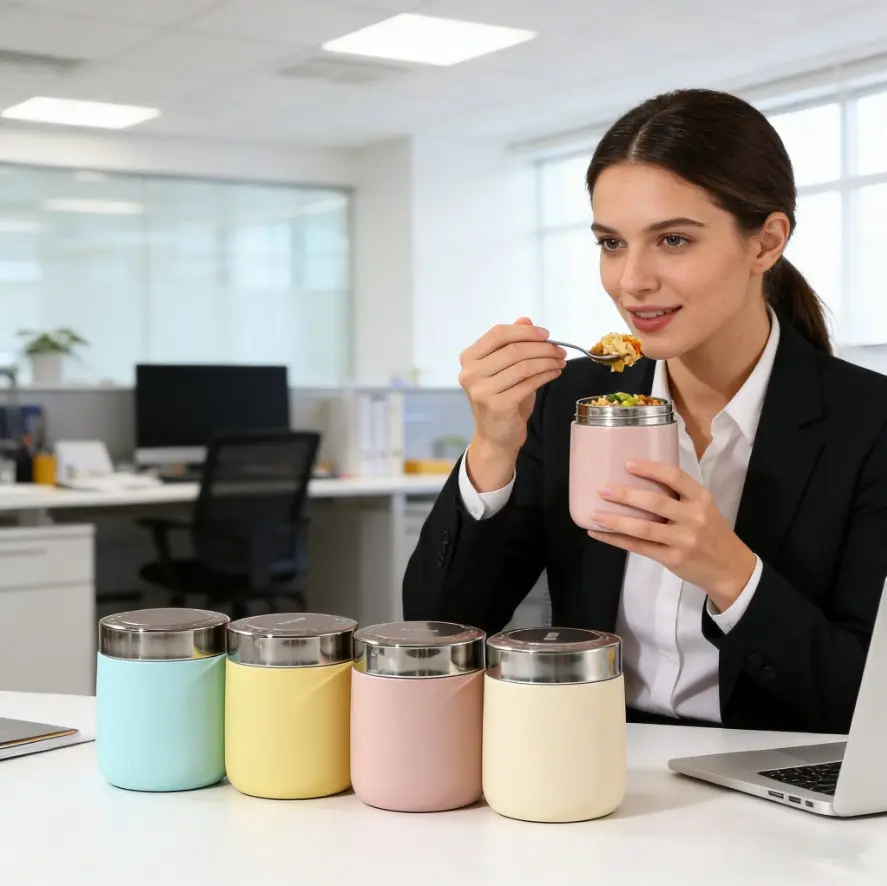 Desk-Side Food Jar