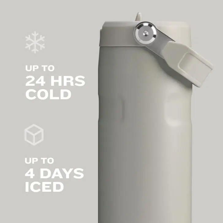 Wholesale New Arrival 16oz 24oz Stainless Steel Water Bottle Insulated Travel Tumbler with Flip Straw Lid and Handle Manufacturer, Factories