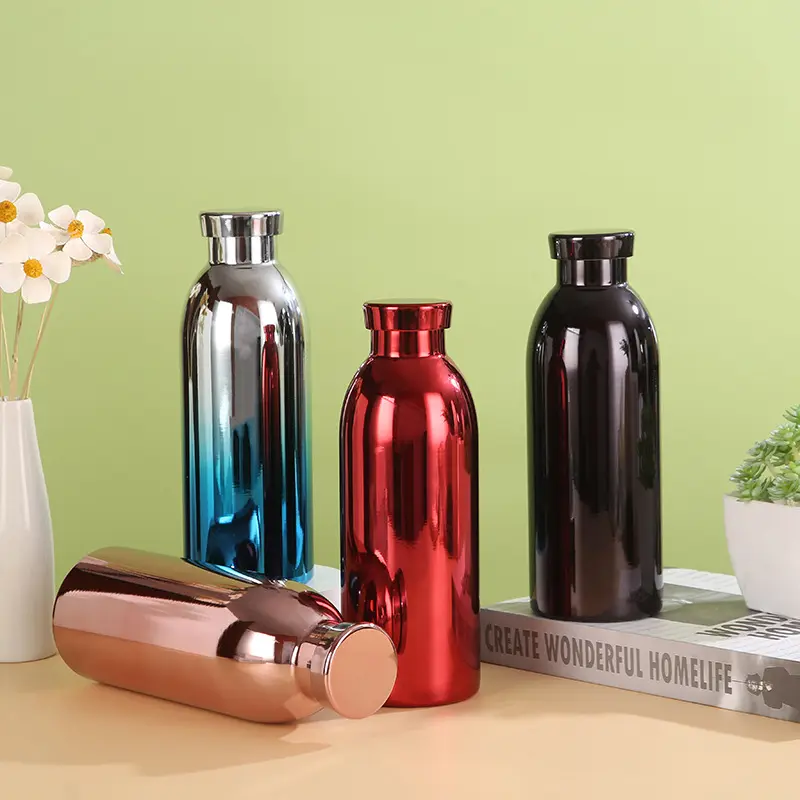 Wholesale 500ml Insulated Vacuum Milk Water Bottle with Steel Lid Manufacturer, Suppliers