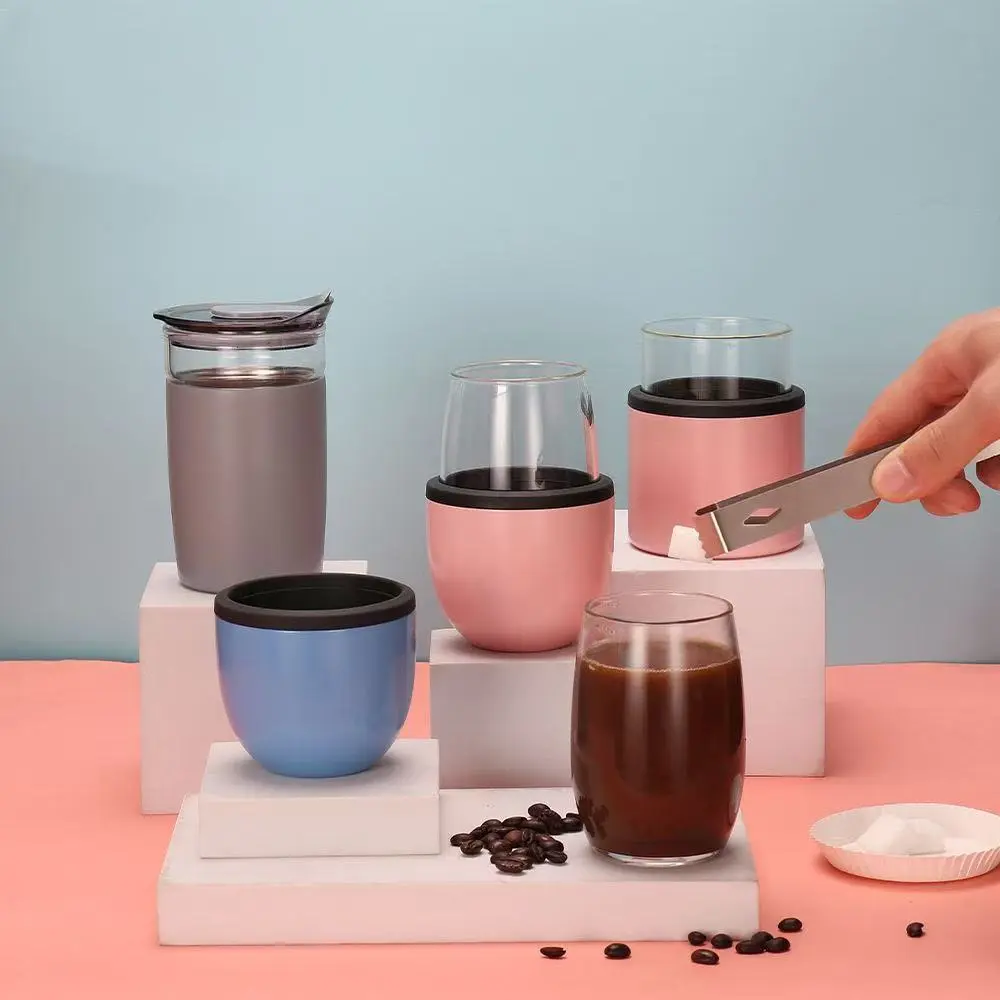 China Coffee Glass Tumbler 10oz Clear Modern Style Reusable for Home & Office Unisex Use Manufacturers, Supplier