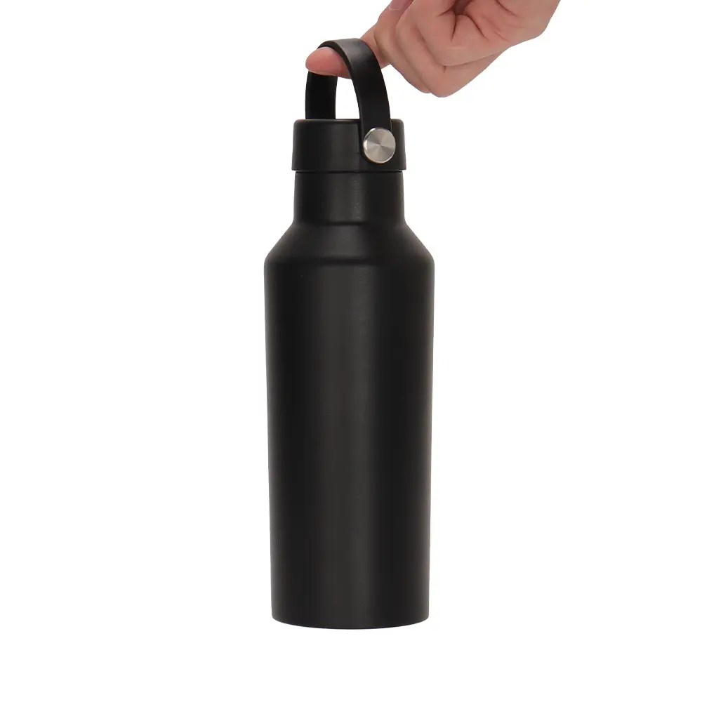 Wholesale New Arrival 500ml/750ml Stainless Steel Vacuum Insulated Thermos Sports Water Bottle with Handle Supplier, Factories