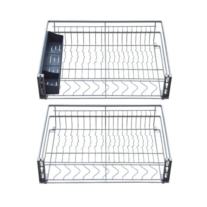 High-Quality Factory Direct Sale High Quality Kitchen Flat Steel Pull-Out Basket Factories, Service
