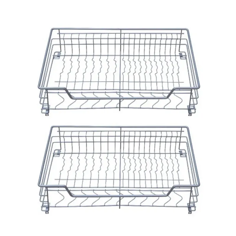 High-Quality Factory Direct Sale High Quality Kitchen Flat Steel Pull-Out Basket Factories, Service
