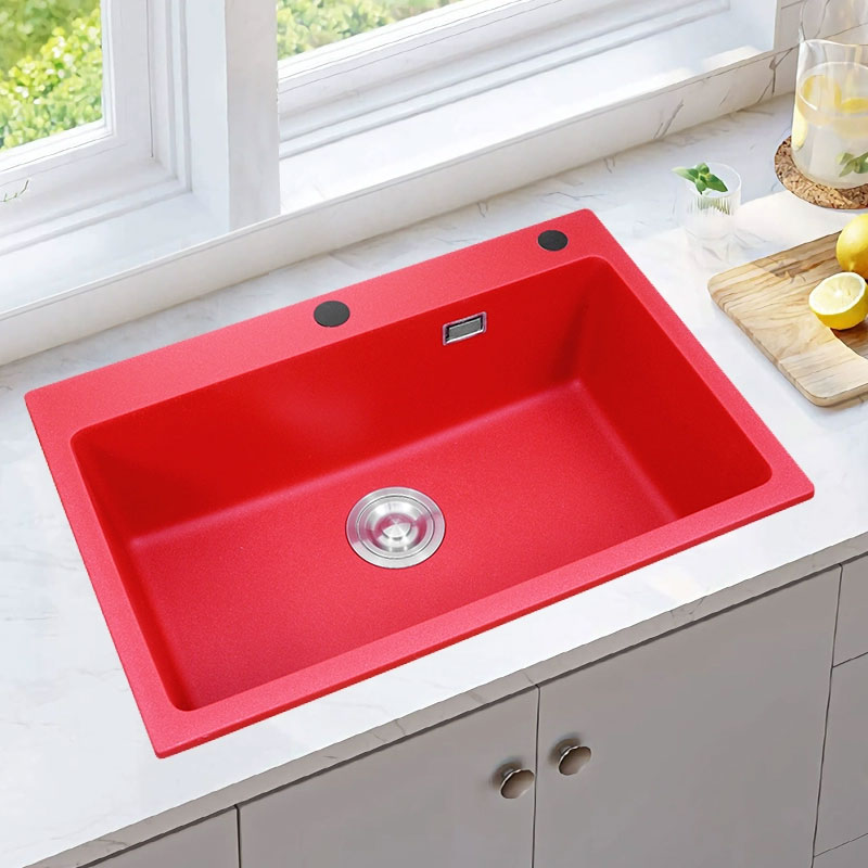 Stainless steel sink detail 1