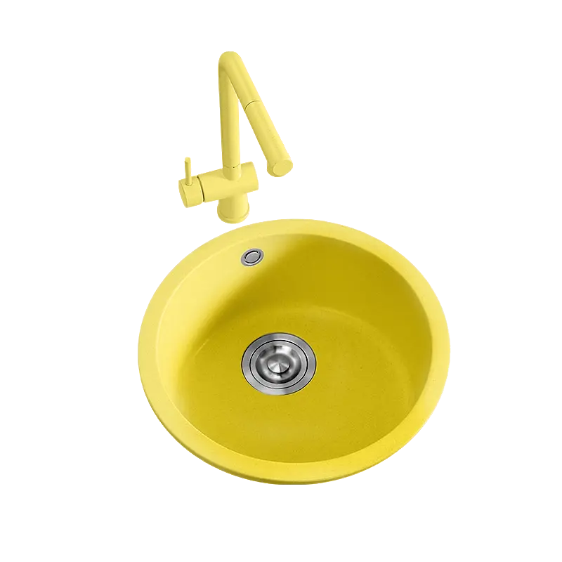 Cheap Bee Yellow Kindergarten Children's Kitchen and Bathroom Sink Supplier, Factories