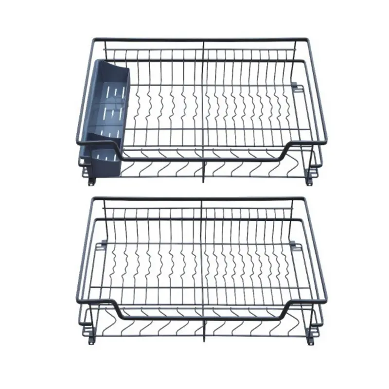 High-Quality Factory Direct Sale High Quality Kitchen Flat Steel Pull-Out Basket Factories, Service