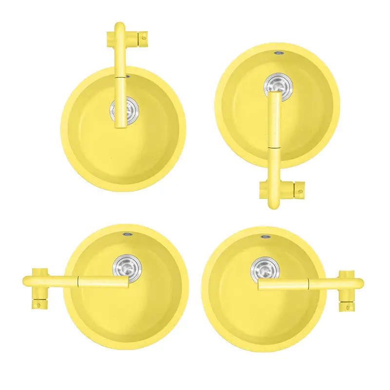Cheap Bee Yellow Kindergarten Children's Kitchen and Bathroom Sink Supplier, Factories