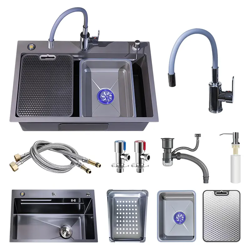 Cheap Kitchen Bathroom Office Area Stainless Steel Sink Suppliers, Factories