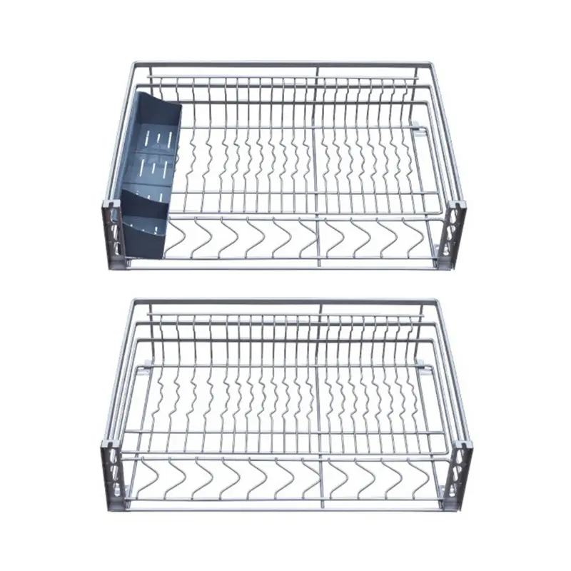 High-Quality Factory Direct Sale High Quality Kitchen Flat Steel Pull-Out Basket Factories, Service