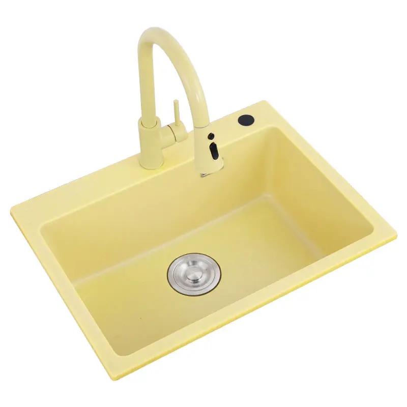 Cheap Yellow kitchen and bathroom customizable sink Supplier, Factory