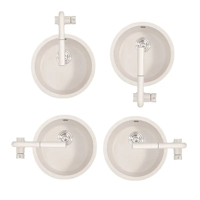 High-Quality Cream White Children's Kitchen and Bathroom Sink Suppliers, Factories