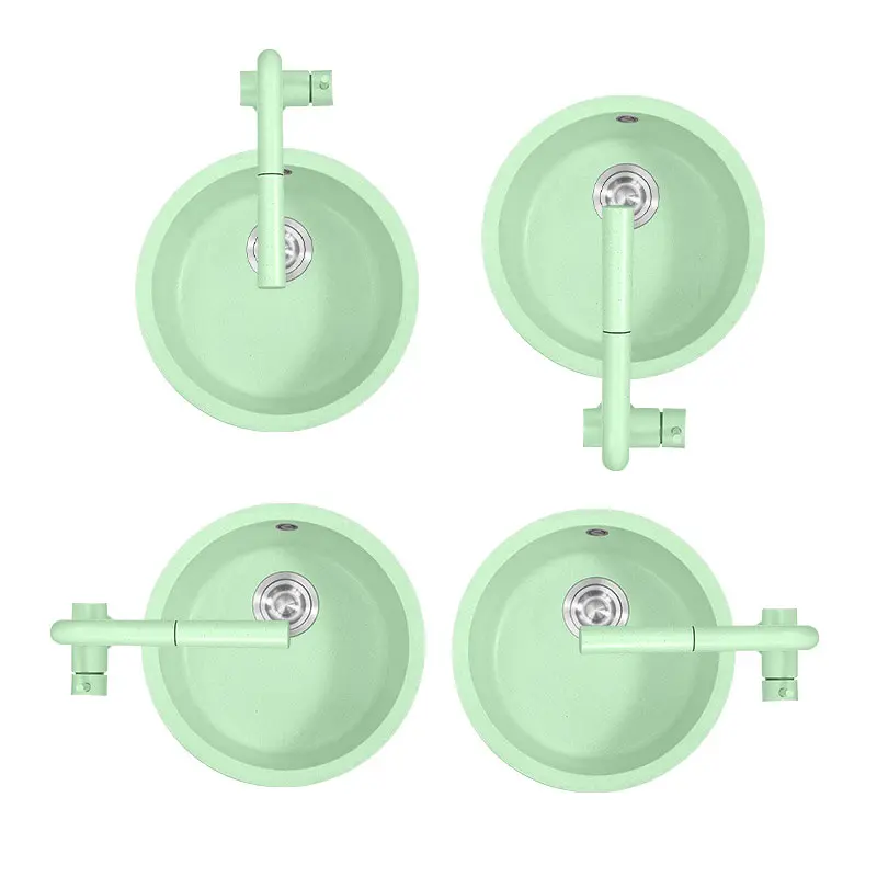 High-Quality Forest Green Universal Kitchen and Bathroom Sink Factory, Service