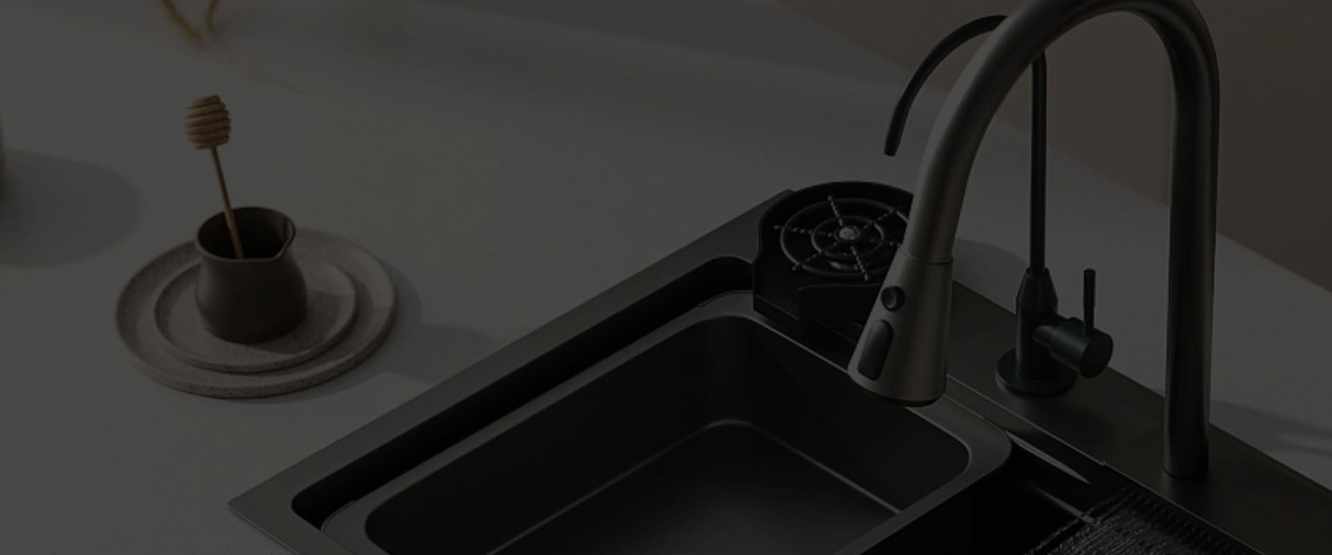 Yigen Premium Kitchen Faucet - High-Quality Brass and Stainless Steel Faucets