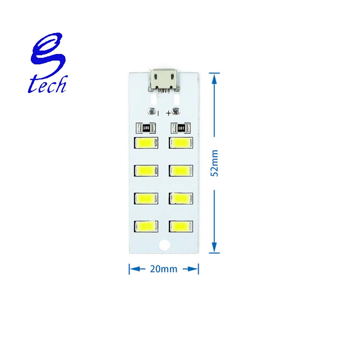 Hot Sell New And Original 8/12/16/20 Lamp Beads Led Lighting Board Usb Mobile Light Stand Emergency Night